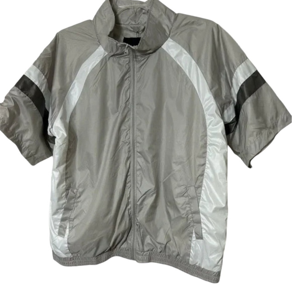 American Stitch Men's Short Sleeve Golf Windbreaker, Size 2XL